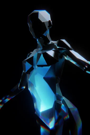 Prismatic Void Luminism moodboard — generate AI images in this style