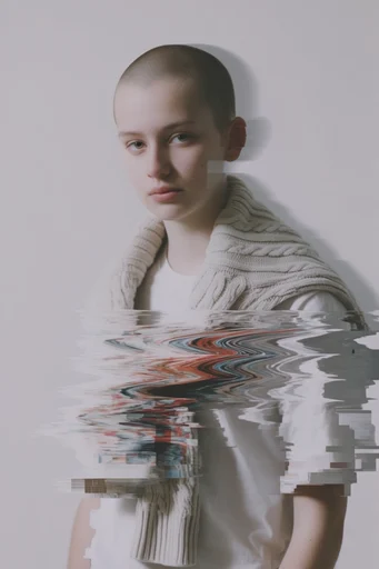 Fragmented Surrealist Portraiture moodboard — generate AI images in this style