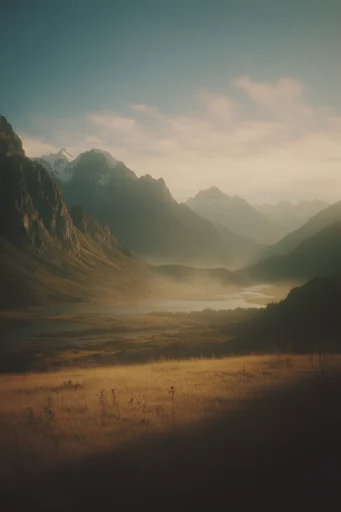 Cinematic Atmospheric Gloom style reference image — cinematic film grain