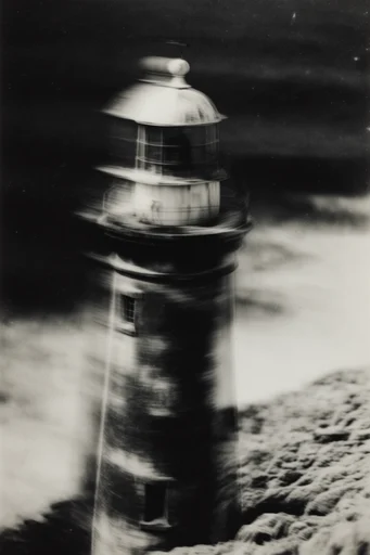 Spectral Kinetic Monochrome style reference image — ghostly aesthetic