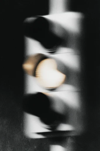 Haunted Analog Glitch style reference image — spectral ghosting