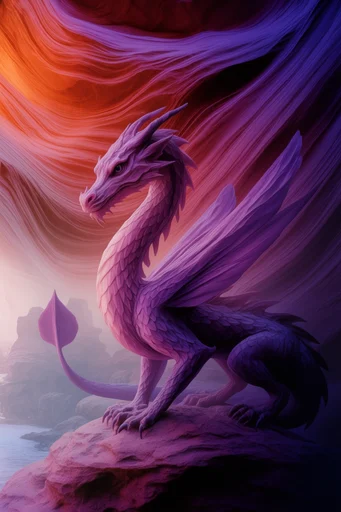 Ethereal Geological Surrealism style reference image — dramatic low-angle lighting