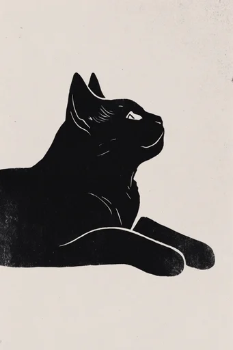 Textured Monochromatic Printmaking style reference image — organic imperfections