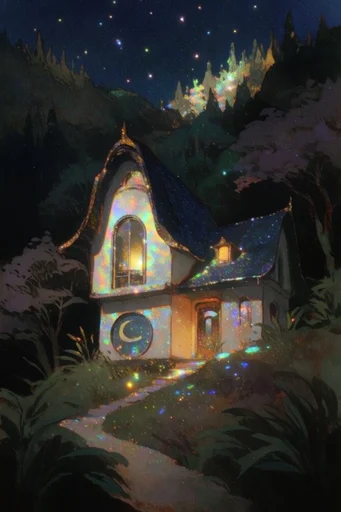 Ethereal Cosmic Surrealism style reference image — ethereal celestial lighting