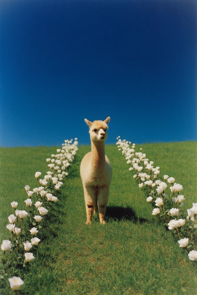 Surreal Pastoral Minimalism style AI image example 3