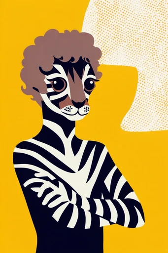 Graphic Retro Printmaker moodboard — generate AI images in this style