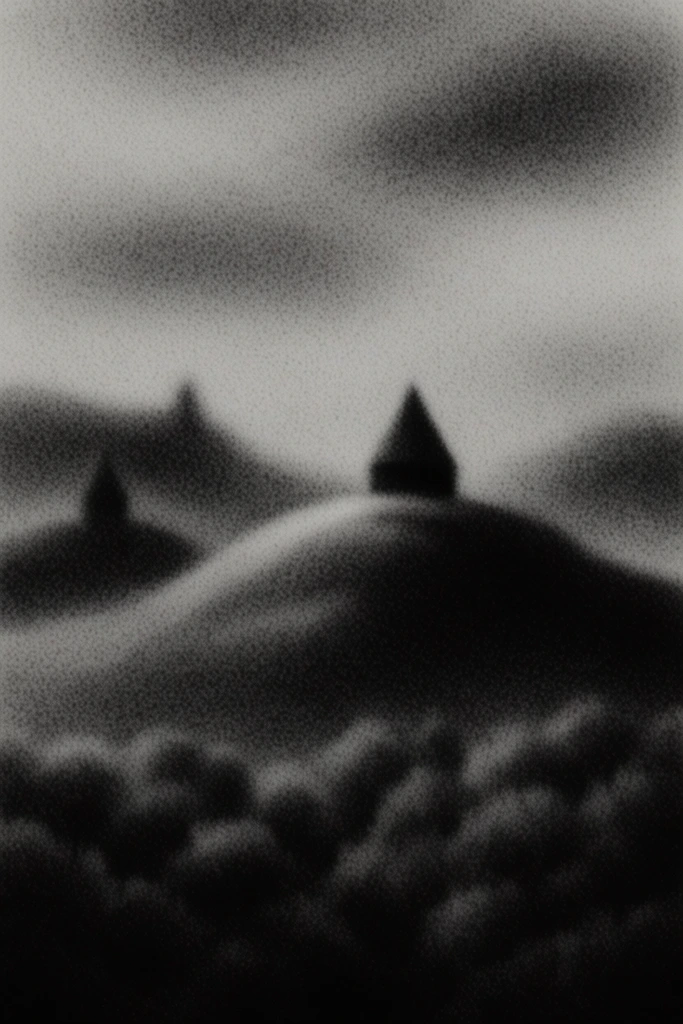 Ethereal Noir Pictorialism style AI image example 2
