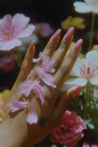 Nostalgic Botanical Surrealism style reference image — analog photography style