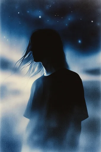 Nocturnal Silhouette Noir moodboard — generate AI images in this style