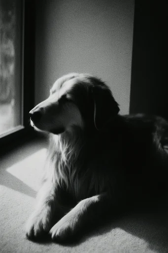 Cinematic Monochrome Noir style reference image — liminal space