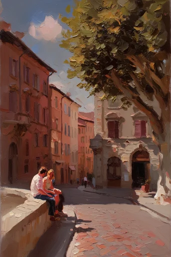 Visceral Baroque Realism style reference image — chiaroscuro oil painting