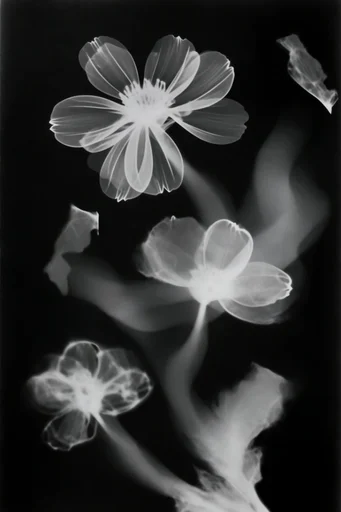 Monochromatic Avant-Garde Noir style reference image — kinetic motion blur