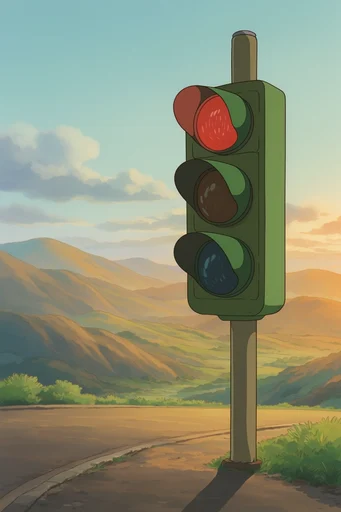 Nostalgic Pastoral Fantasy style reference image — nostalgic 2d hand-drawn animation