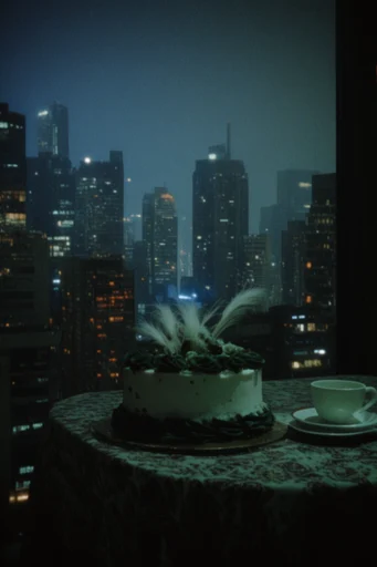 Nocturnal Cinematic Solitude style reference image — atmospheric haze