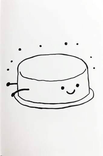 Playful Minimalist Ink style reference image — minimalist character design