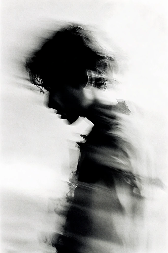 Spectral Minimalist Motion style AI image example 1