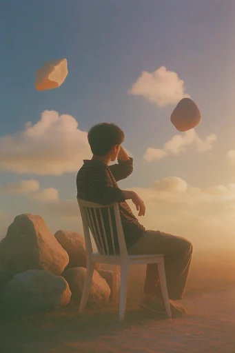 Ethereal Vintage Surrealism moodboard — generate AI images in this style