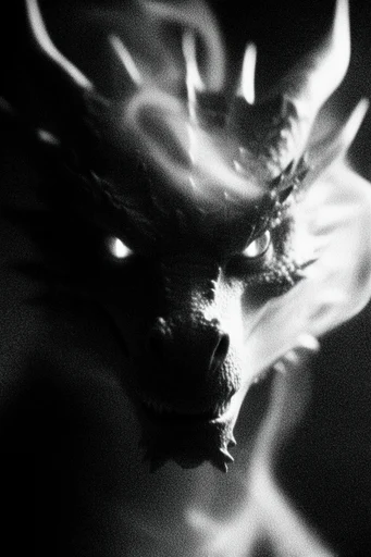 Velvety Noir Spectralism style reference image — tactile noise texture
