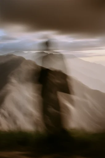 Ethereal Motion Portraits style reference image — motion blur