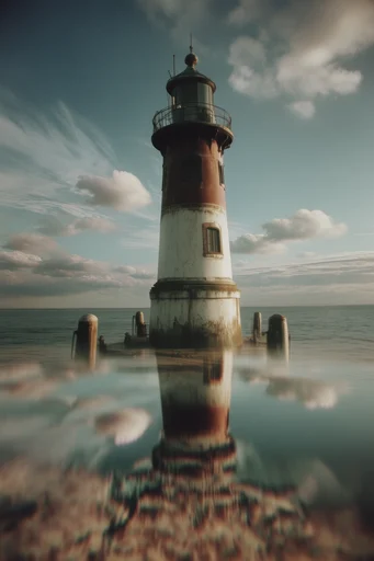 Ethereal Layered Introspection style reference image — fluid liquid distortion