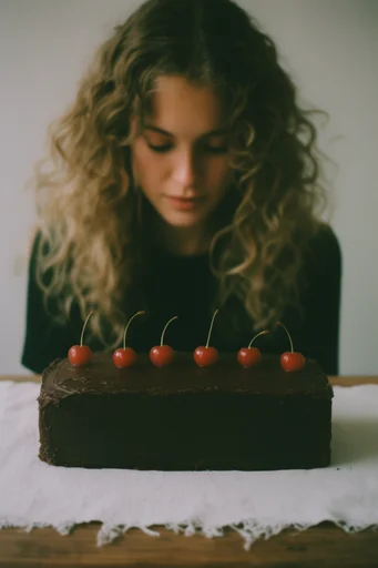Intimate Chiaroscuro Portraits style reference image — shallow depth of field