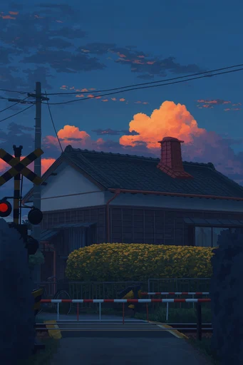 Luminous Twilight Nostalgia style reference image — cinematic lighting