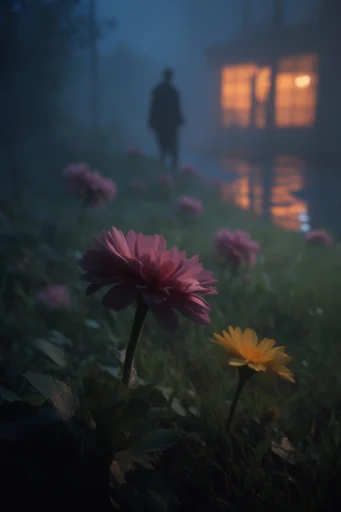 Cinematic Nocturnal Chiaroscuro style reference image — dramatic chiaroscuro