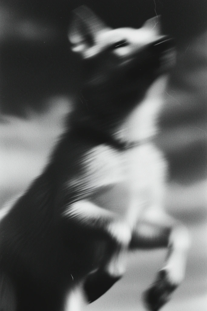 Spectral Analog Decay style AI image example 3