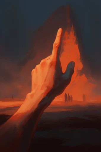 Celestial Solitude Landscapes style reference image — chiaroscuro lighting