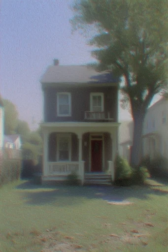 Nostalgic Analog Minimalist style reference image — grainy analog film