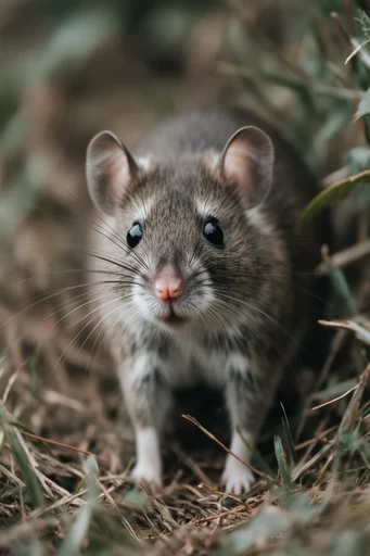 Intimate Primal Wildlife style AI image example 3