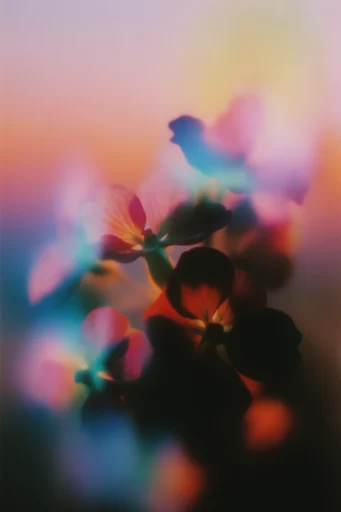 Ethereal Spectral Dusk style reference image — prismatic chromatic aberration