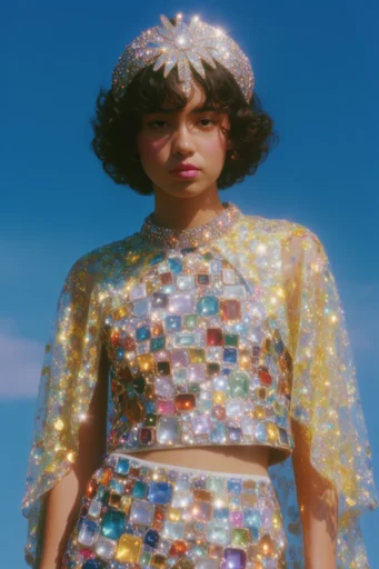 Opulent Gemstone Surrealism moodboard — generate AI images in this style