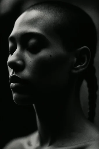 Spectral Analog Noir moodboard — generate AI images in this style