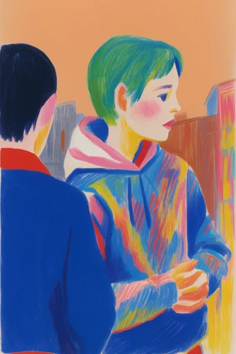 Expressive Neo-Fauvist Textures style reference image — Neo-Fauvism