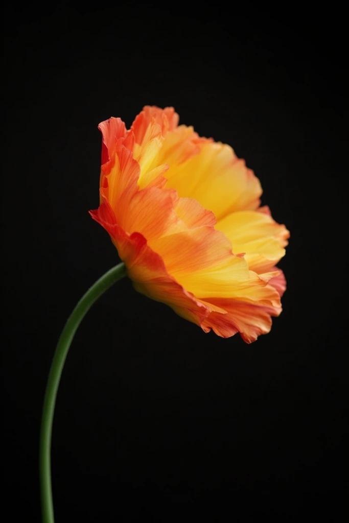 Vibrant Minimalist Botanica style AI image example 2