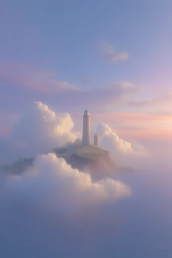 Ethereal Celestial Surrealism style reference image — pastel color palette