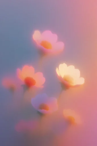Luminous Ethereal Mist style reference image — dreamlike silhouette