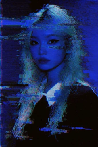 Analog Glitch Nostalgia style reference image — VHS tracking error