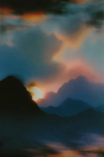 Ethereal Analog Nostalgia style reference image — analog film grain