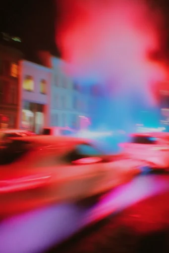 Chromatic Neon Hallucination style reference image — chromatic aberration