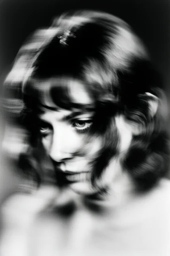 Spectral Analog Noir style reference image — shutter drag