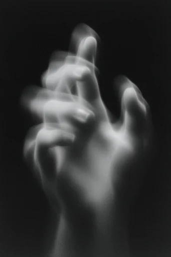 Avant-Garde Darkroom Noir style reference image — analog film grain