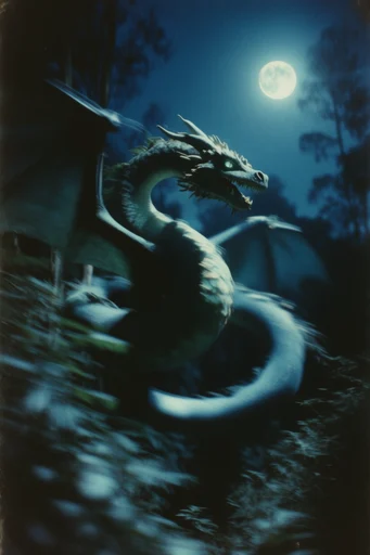 Ethereal Nocturnal Blue style reference image — soft focus atmosphere