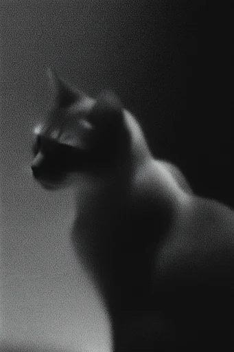 Spectral Noir Distortion style reference image — gritty texture