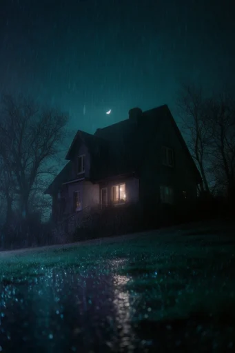 Luminous Nocturnal Melancholy style AI image example 4