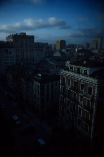Moody Nocturnal Elegance style reference image — low-key cinematic lighting