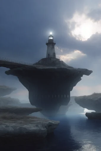 Monolithic Atmospheric Dystopia style reference image — cinematic wide-angle