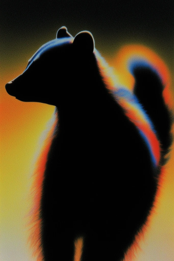 Cinematic Noir Surrealism style AI image example 3