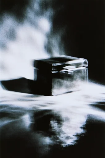 Kinetic Spectral Noir style reference image — analog film grain